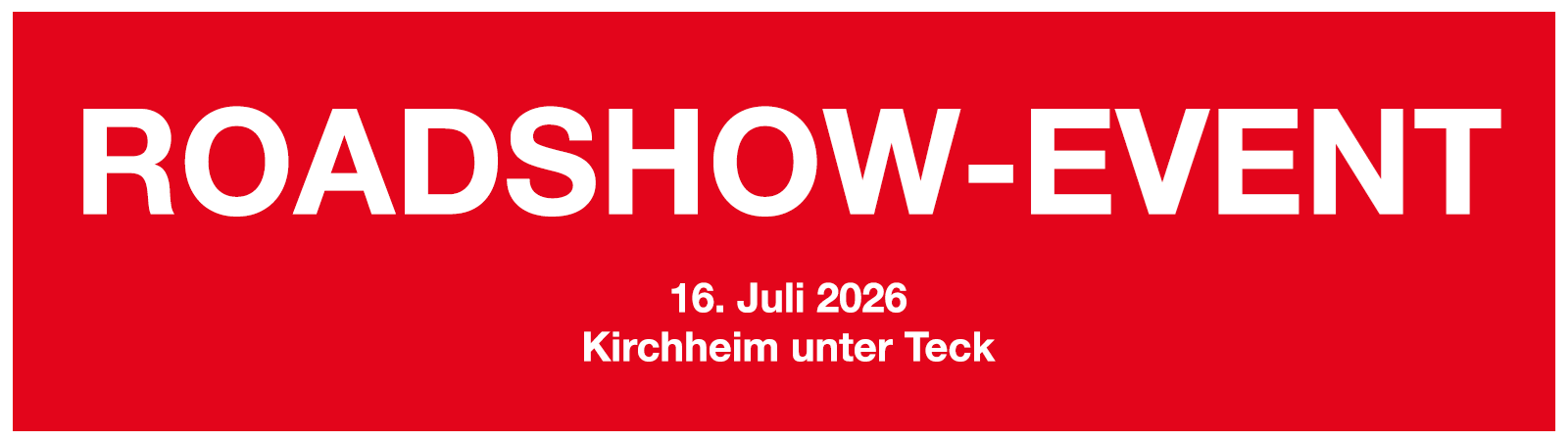 Roadshow Event